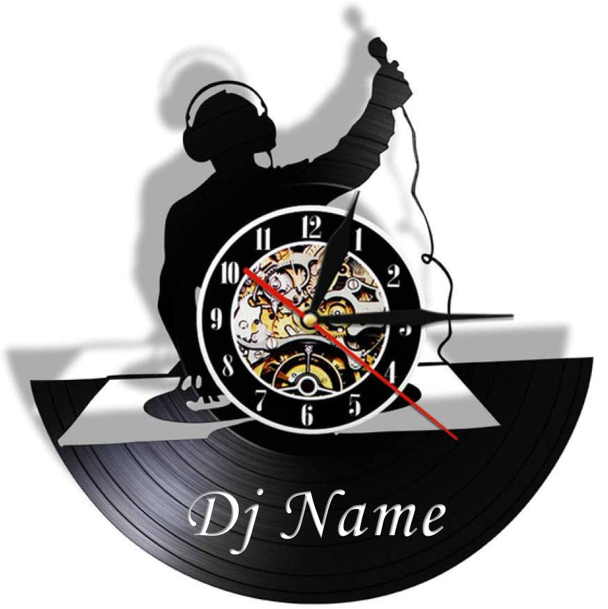 Unique Gift Idea for DJ Lp Record Clock