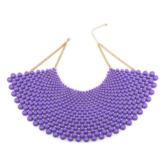 Collana girocollo donna sfere
