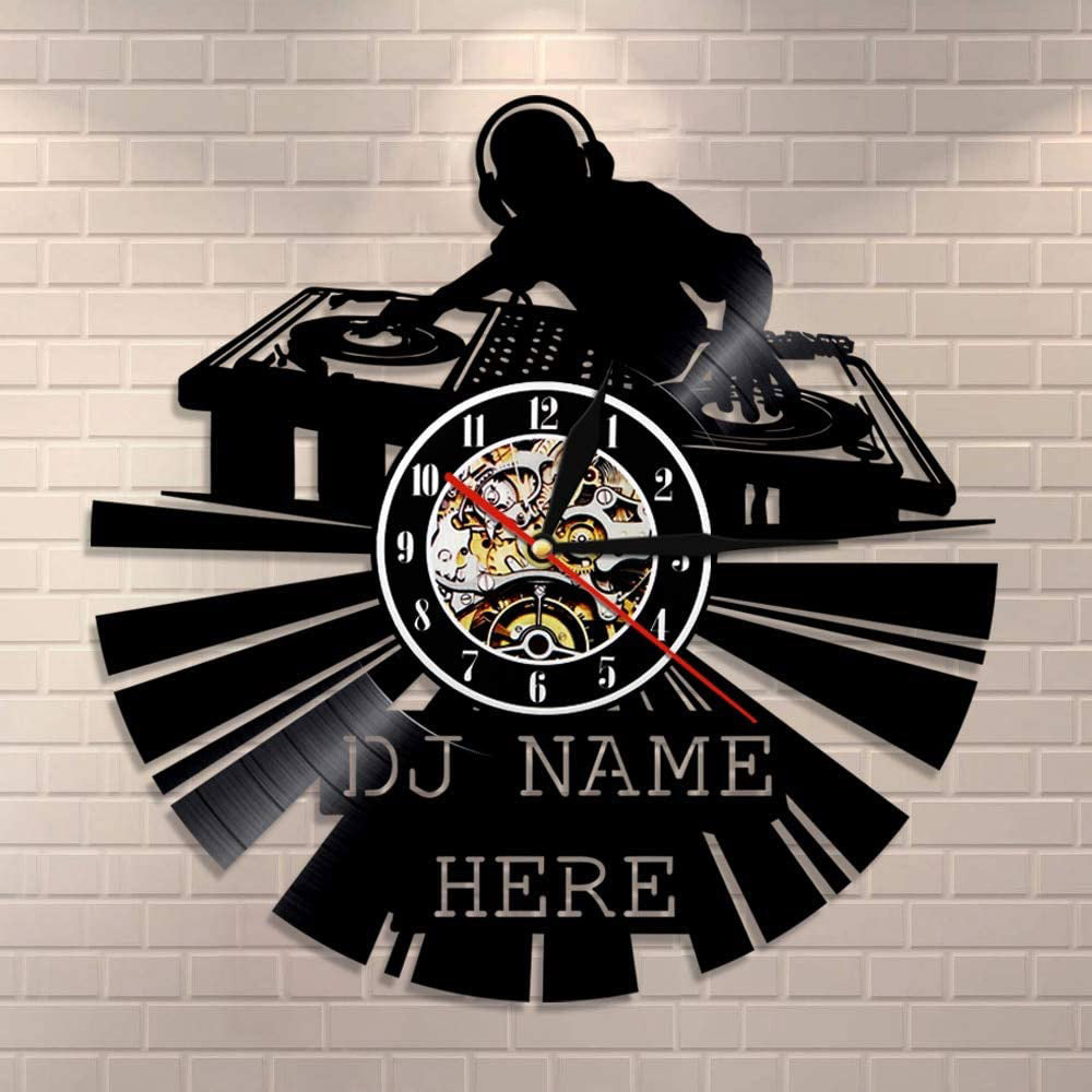 Birthday Gift for DJ Lp Record Clock