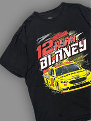 T shirt Vintage Ryan Blaney Nascar tg XL
