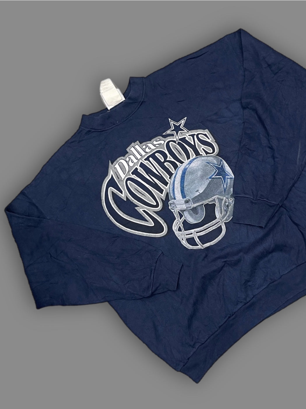 Felpa girocollo vintage Dallas Cowboys tg M