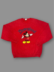 Felpa Girocollo Vintage Disneyland tg XL