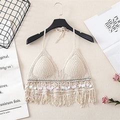 Women's boho rope top