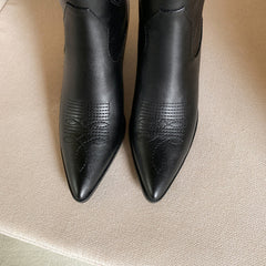 Sitvale Western Cowboy camperos embroidered leather