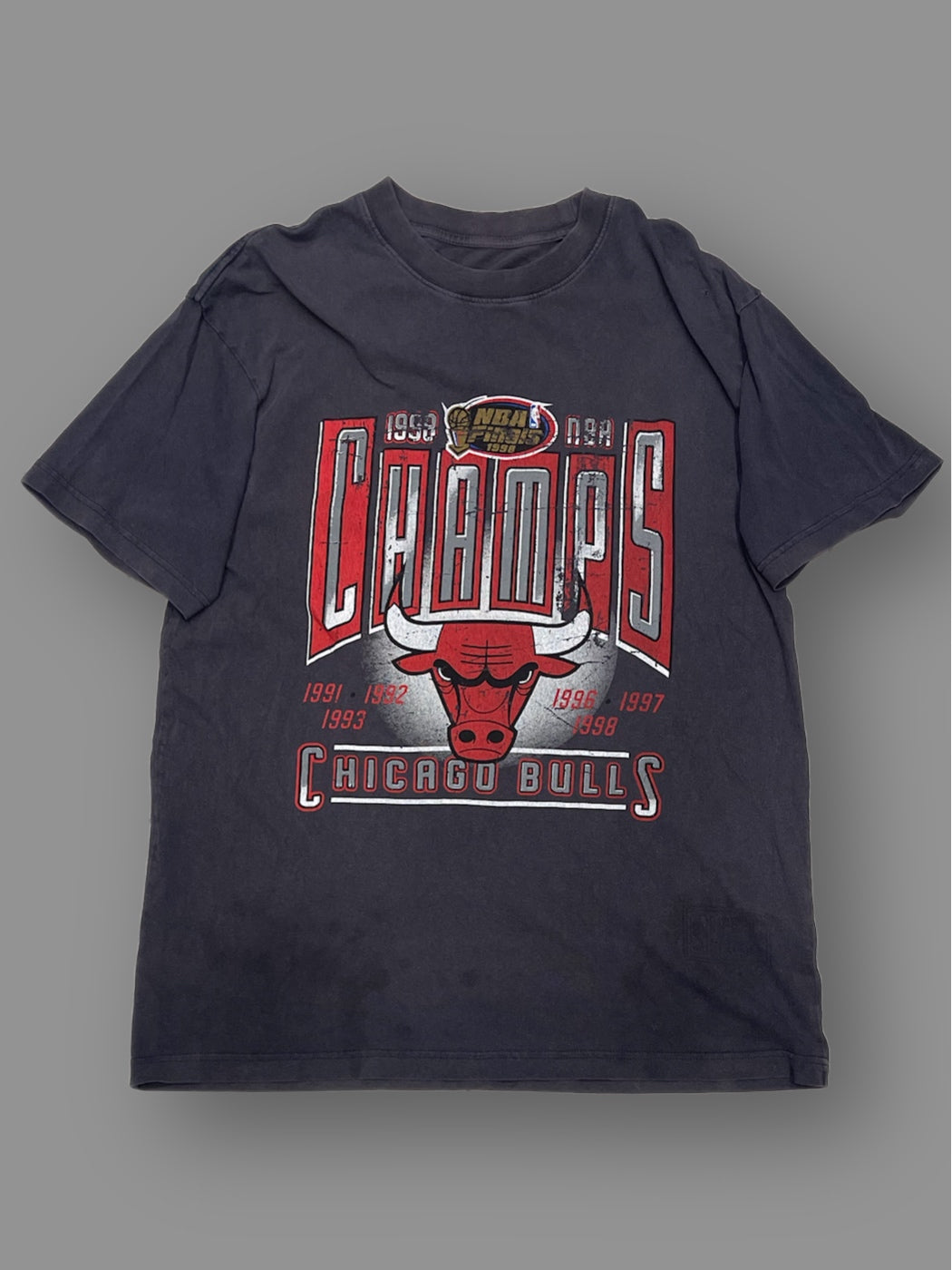 T shirt Vintage Champions Chicago Bulls tg 2XL