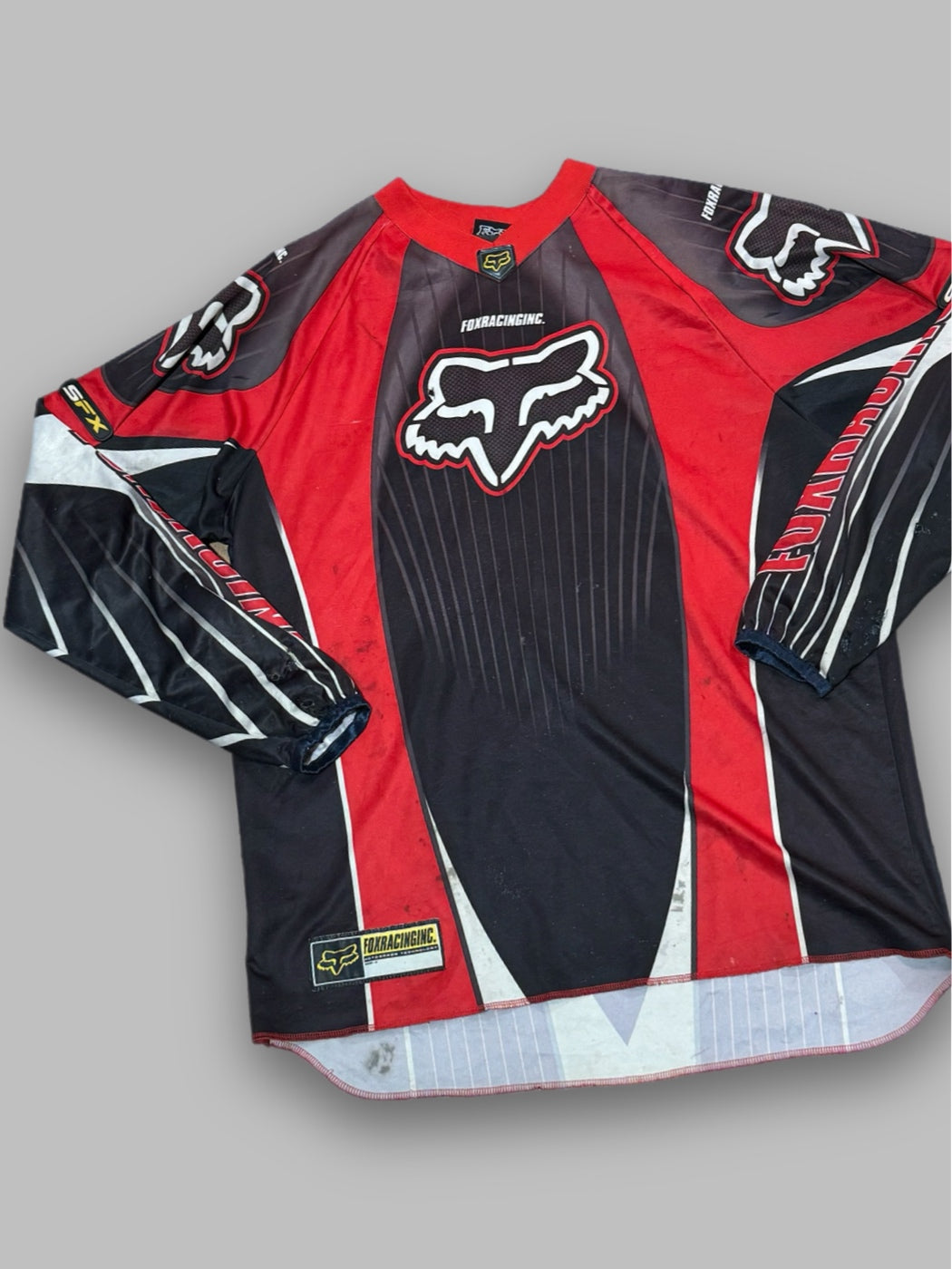 Maglia gara moto cross vintage FOX tg XL
