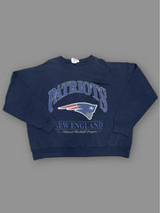 Felpa girocollo Vintage Patriots tg XL
