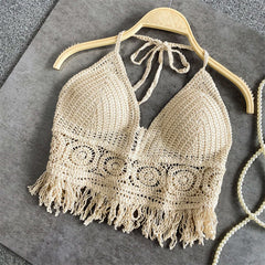 Women's boho rope top