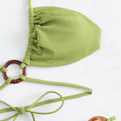 Women's two-piece bikini swimwear