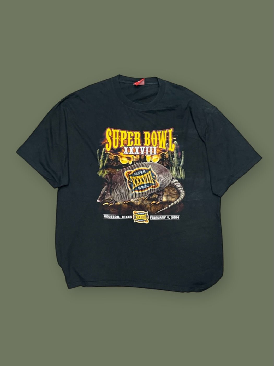 T shirt Texas Super Bowl tg XL