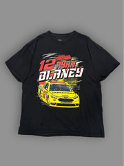 T shirt Vintage Ryan Blaney Nascar tg XL