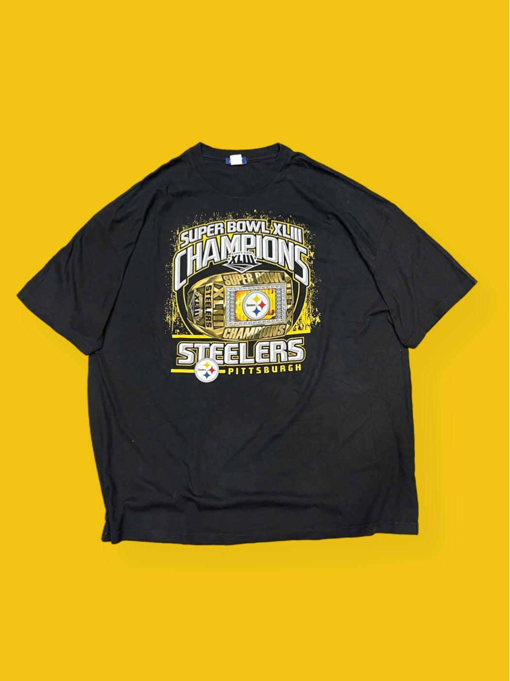 T Shirt Steelers Super Bowl Champions tg 2xl
