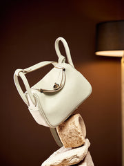 Mini genuine leather shoulder crossbody bag