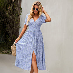 Women's Fashionable Bohemian Casual Swing Dress
