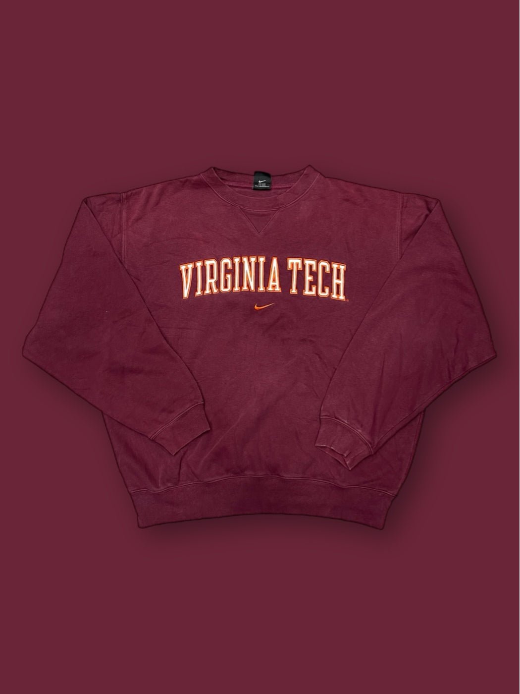 Felpa Nike Virginia Tech tg M vintage