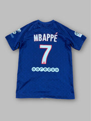 Jersey maglia calcio jouth PSG Mbappè tg 16y