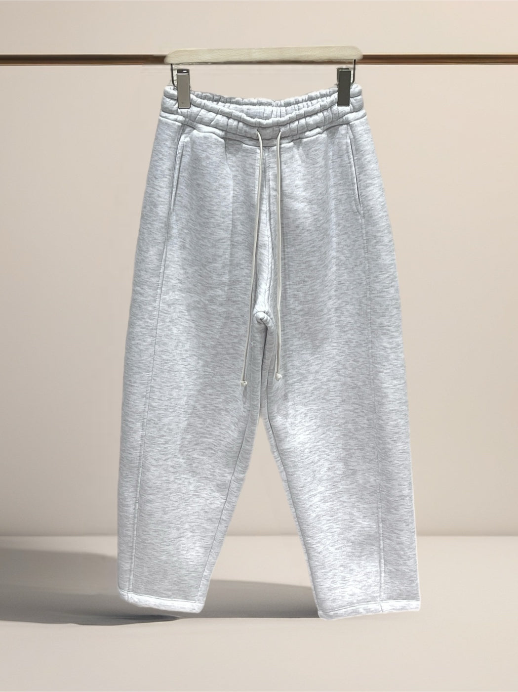 Pantalone baggy tuta uomo grigio