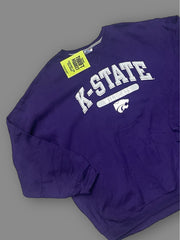 Felpa vintage K State tg 3XL