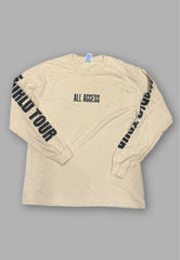 T shirt Vintage Purpose Wolrd Tour tg L