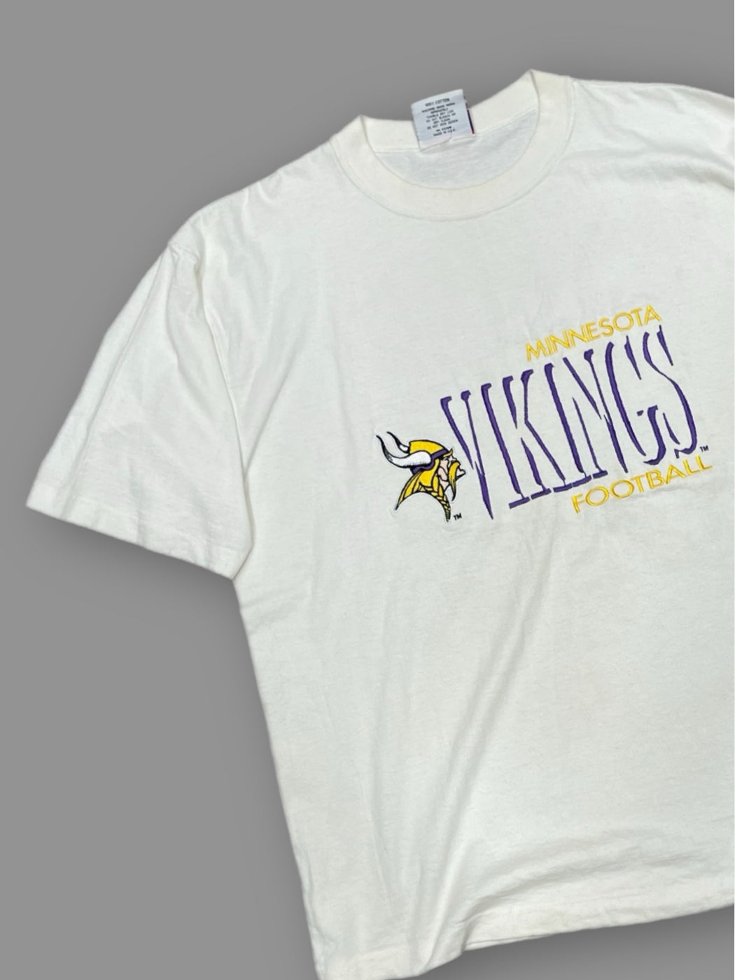 T shirt Vintage Vikings tg L