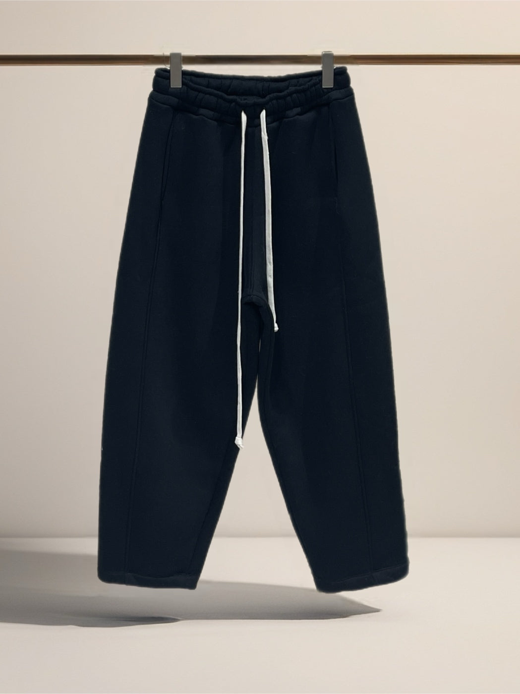 Pantalone baggy tuta uomo nero