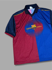 Jersey maglia calcio Barcellona Rivaldo 10 tg XL