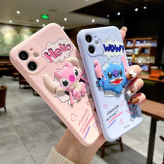 Cover iphone13 painted cartoon mobile phone case Apple