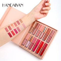 Lip Gloss Set Liquid 12 colorazioni