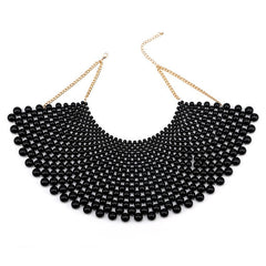 Collana girocollo donna sfere