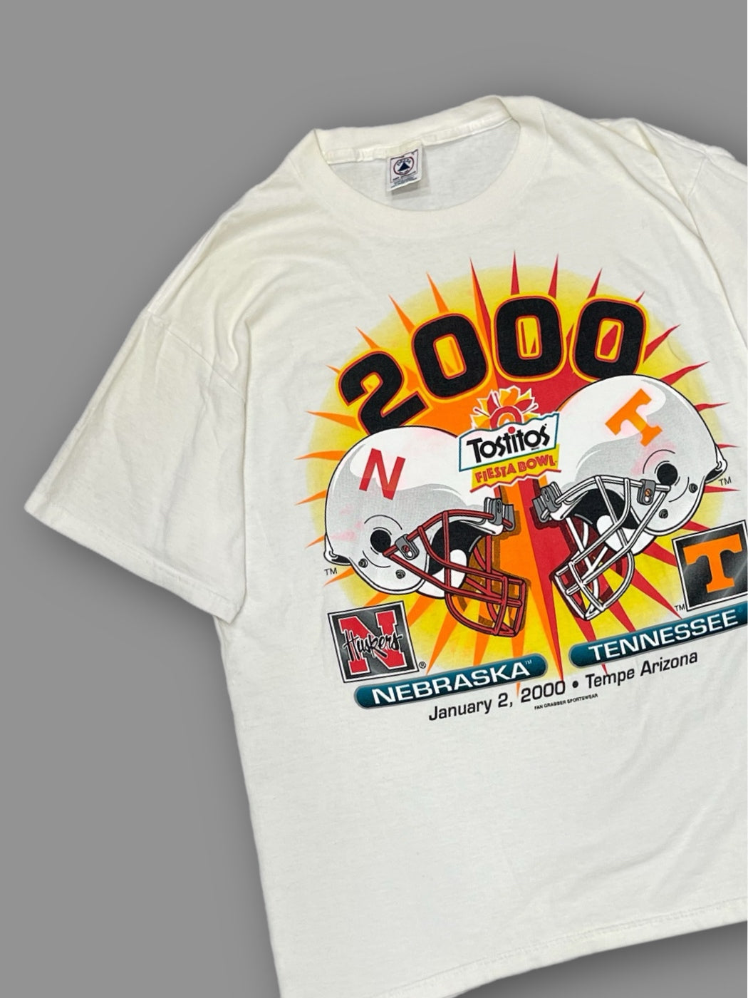 T shirt Vintage Nebraska V Tennesse tg L