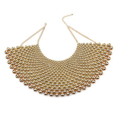 Collana girocollo donna sfere