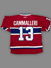 Maglia NHL Vintage CAMMALLERI 13 tg L Bambino