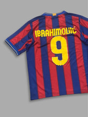 Jersey maglia calcio Barcellona Ibrahimovich tg M