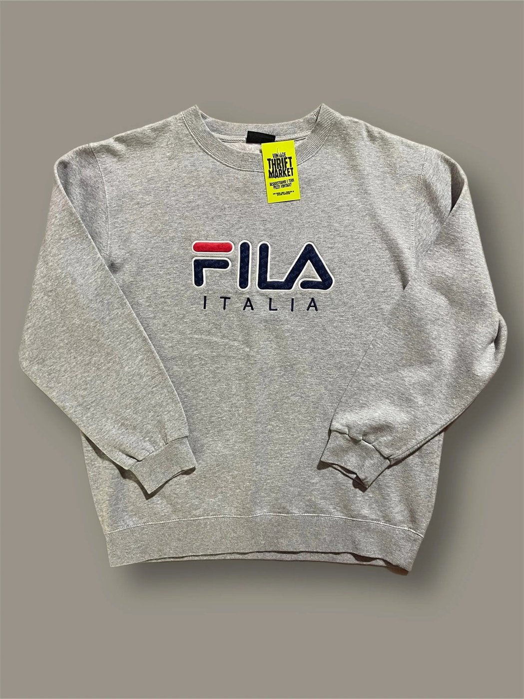 Fila sweatshirt with vintage embroidery size L