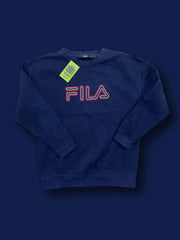 Fila sweatshirt with vintage embroidery size L