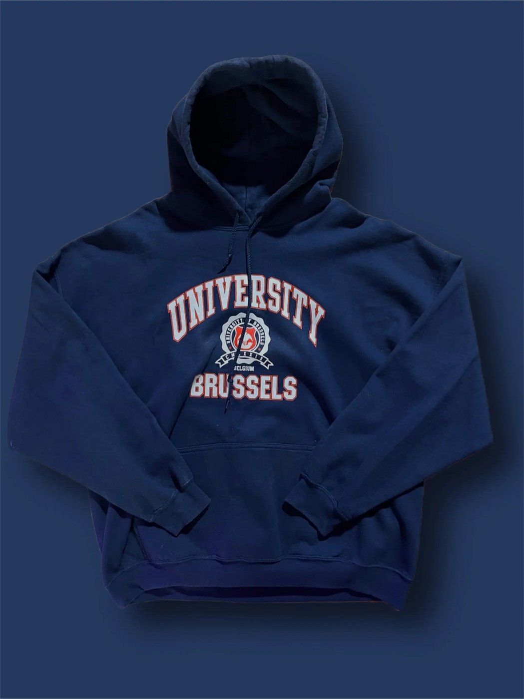 Brussels vintage hoodie size 2XL