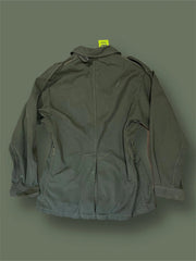 Vintage military jacket with pockets, size L