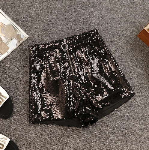 Shorts bling bling donna paillettes donna