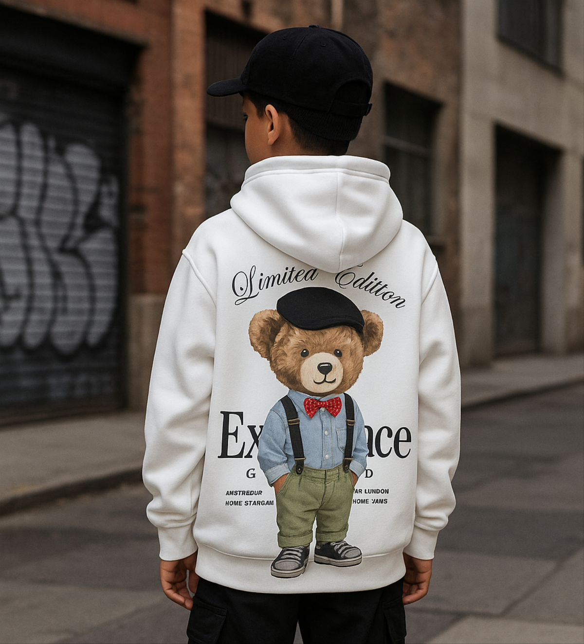 Felpa Bear Bianca