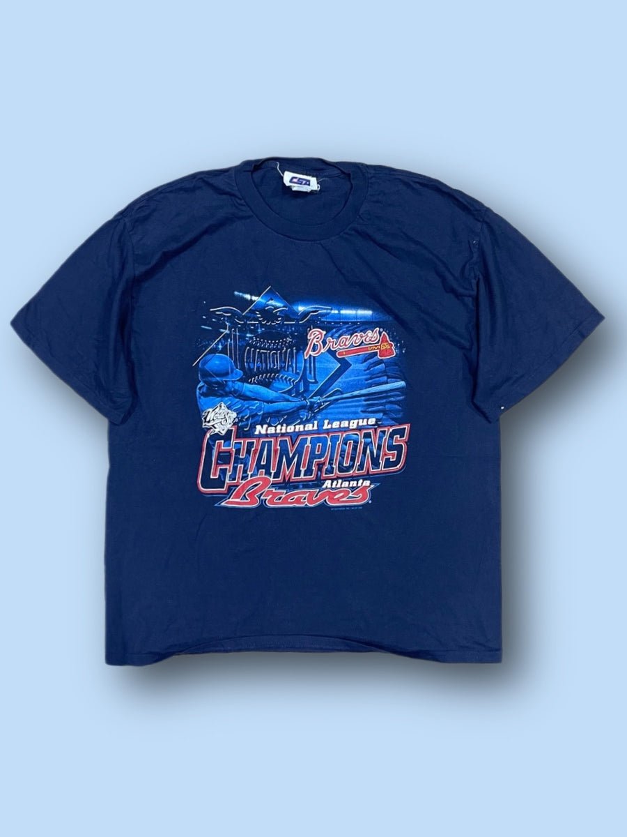 T-shirt mlb Braves National League vintage tg XL