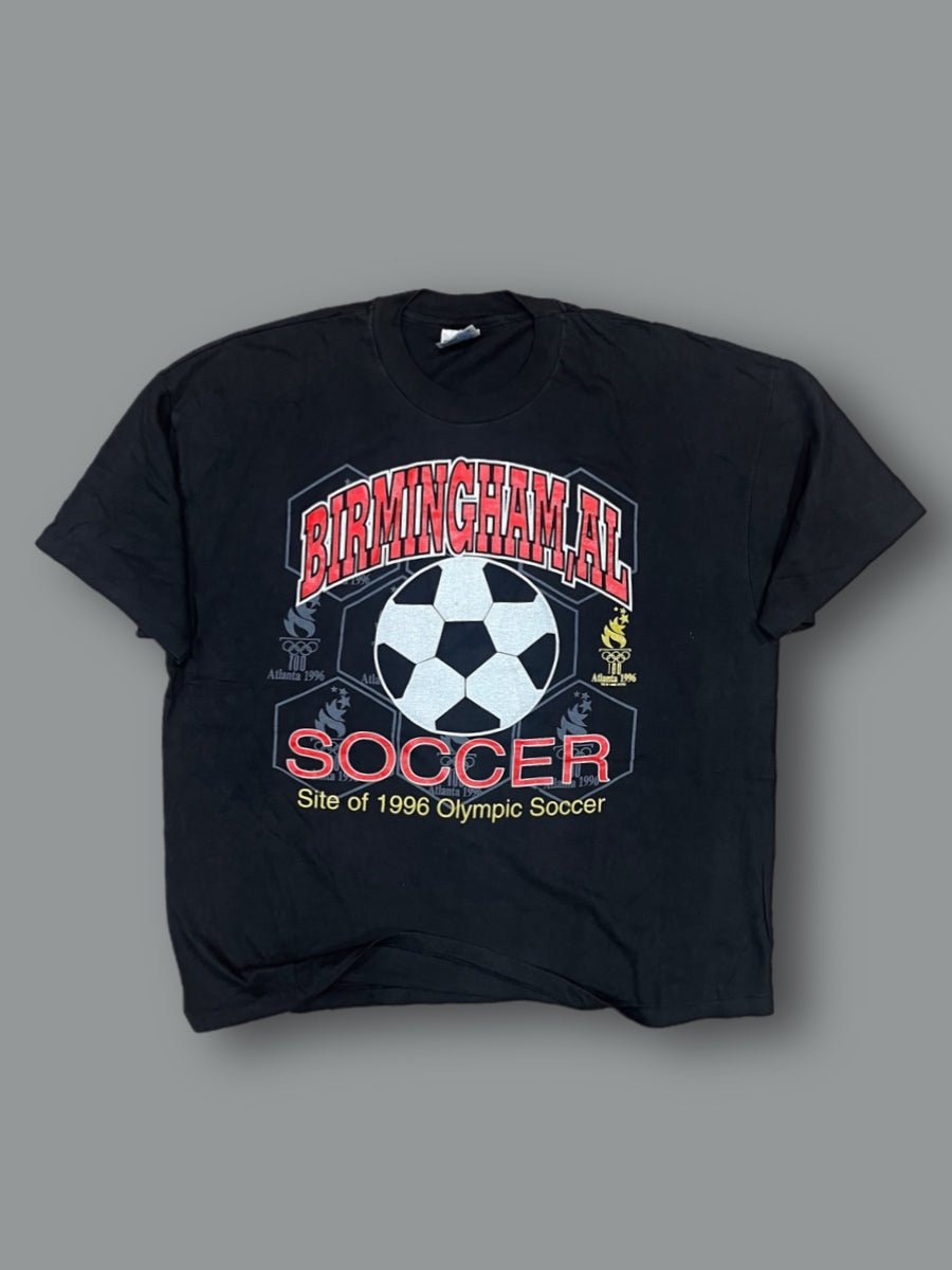 T-shirt calcio Atlanta 1996 vintage tg XXL