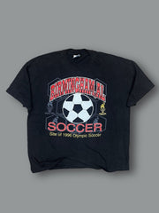 T-shirt calcio Atlanta 1996 vintage tg XXL