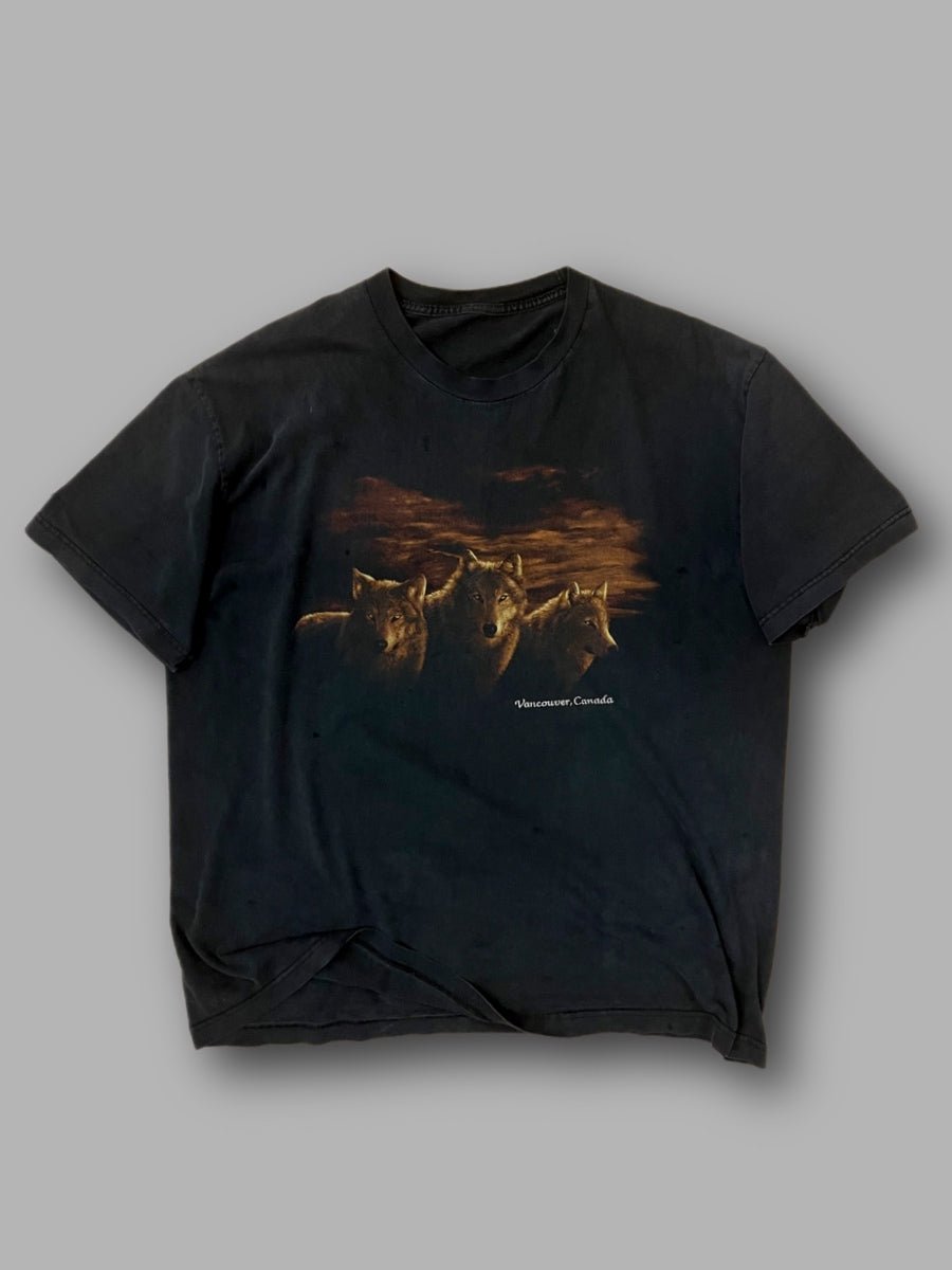 T-shirt vintage Lupi Vancouver tg XL