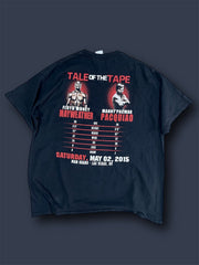T-shirt BOXE Mayweather vintage tg XL
