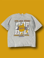 T-shirt NBA Lakers 2002 vintage tg XL