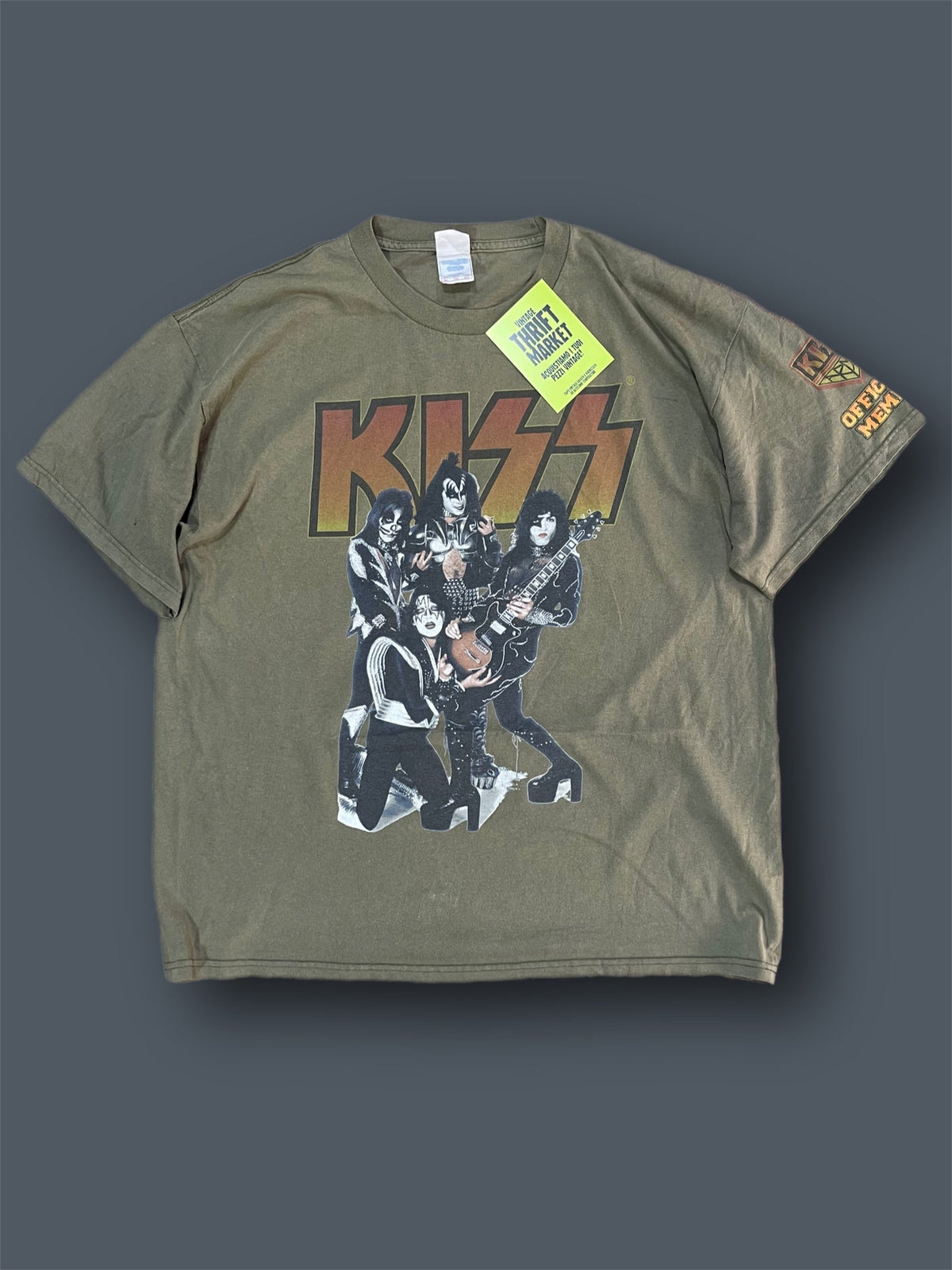 Tshirt vintage Kiss Army tg XL
