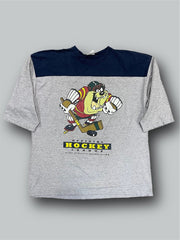 Tshirt vintage tazmania hockey tg L