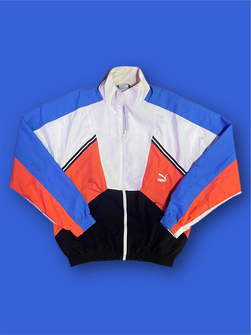 Giacca full zip puma vintage tg L