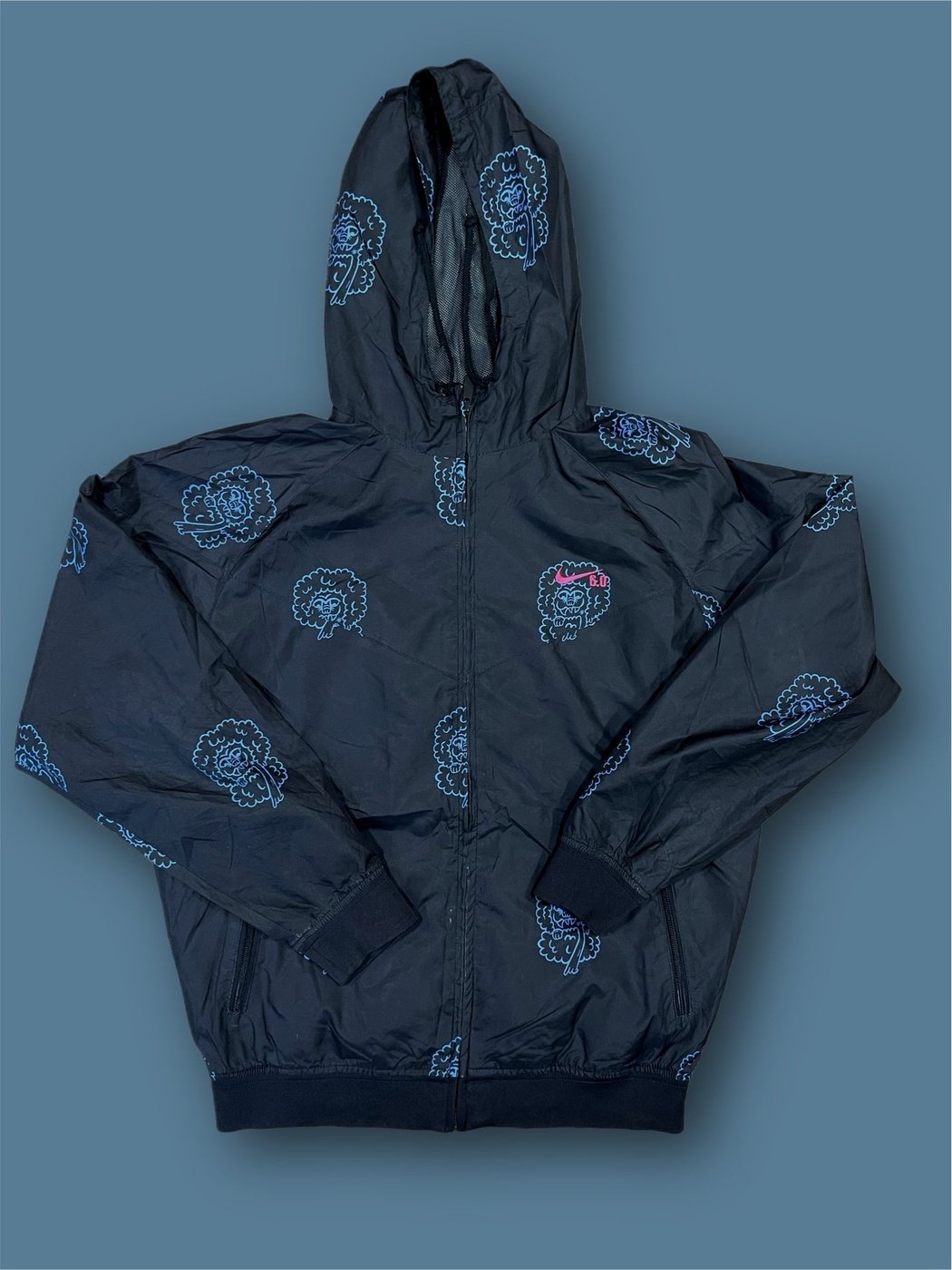 Giacca full zip Nike hoodie vintage tg XL