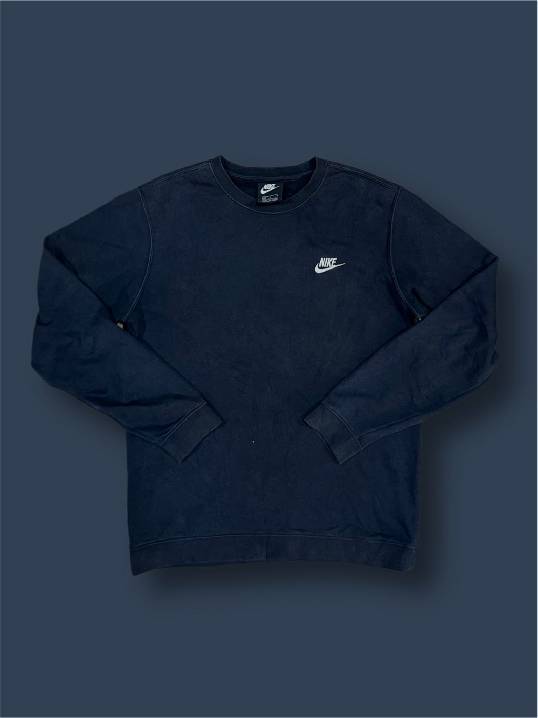 Felpa Nike girocollo vintage tg L nero
